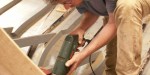 Drilling steamed frames for copper nails