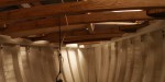 deck beams in forepeak