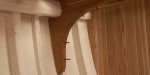 hanging knee in the saloon